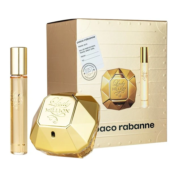 Set Lady Million 2pc. Edp 2.7oz Spray