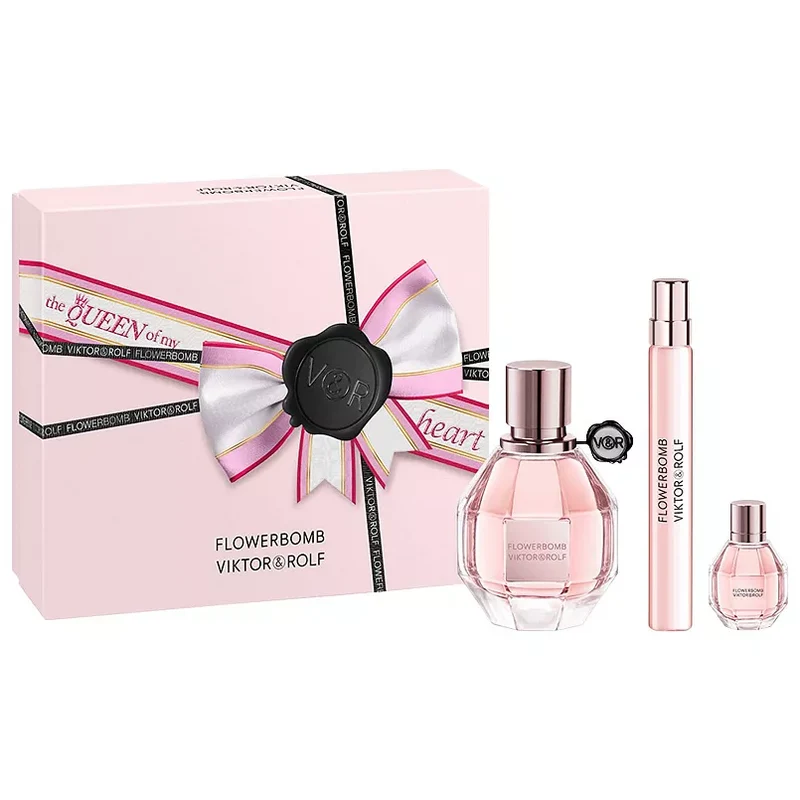 Set Flowerbomb 3pc For Woman Edp 1.7oz Spray