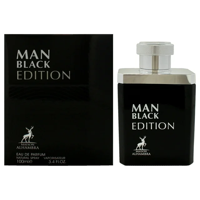 Man Black Edition For Man Edp 3.4oz Spray