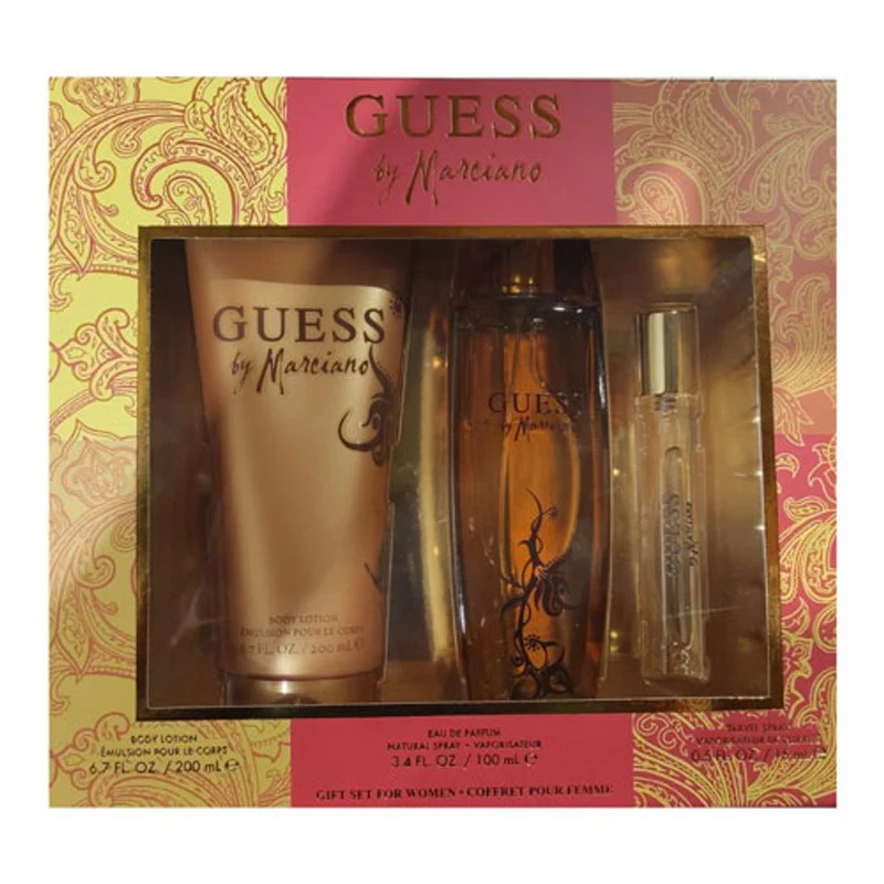 Set Guess Marciano 3pc For Woman Edp 3.4oz Spray