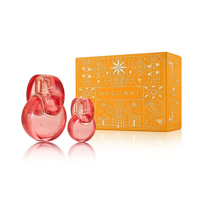Set Bvlgari Omnia Coral 2pc For Woman Edt 3.4oz Spray