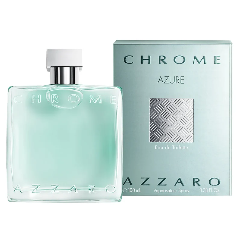 Azzaro Chrome Azure For Man Edt 3.38oz Spray