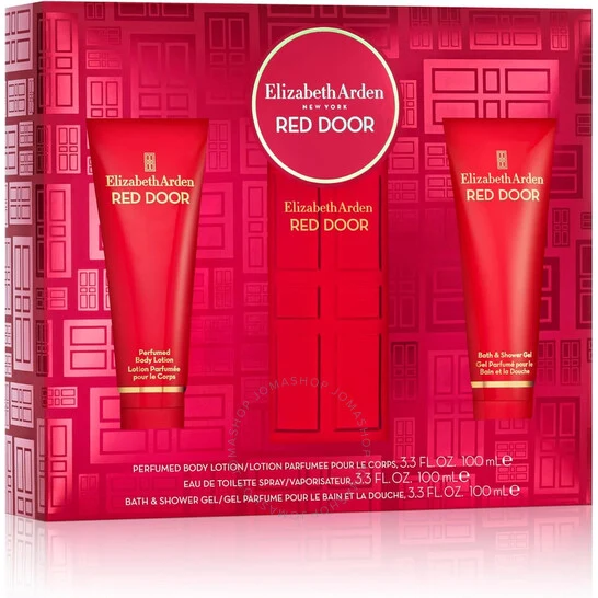Set Red Door 3pc. For Women Edt 3.3oz Spray