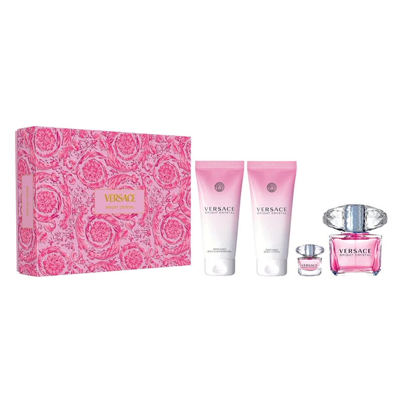 Set Versace Bright Crystal Edt 3.0oz Spray