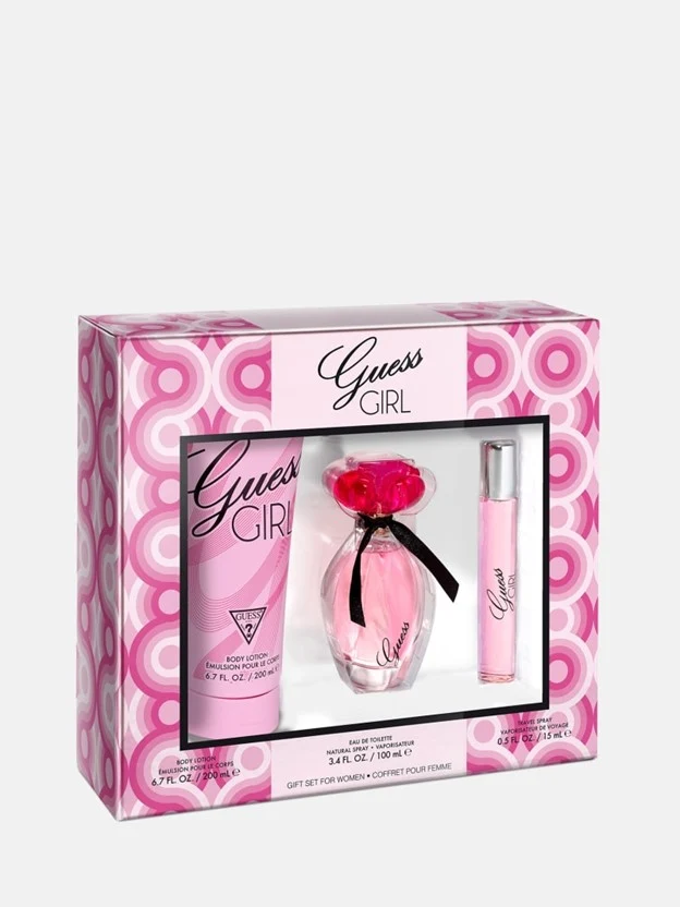 Set Guess Girl 3pc. Edt 3.4oz Spray