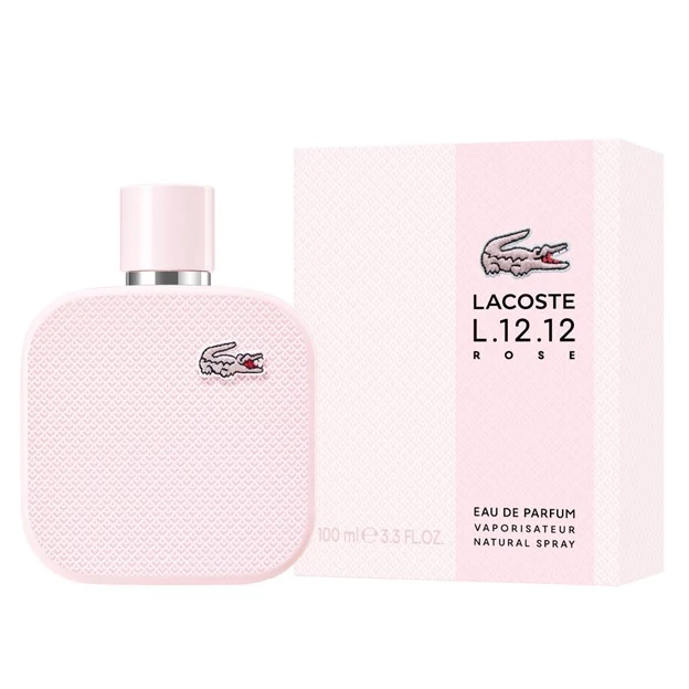 Lacoste L.12.12 Rose Edp 3.3oz Spray