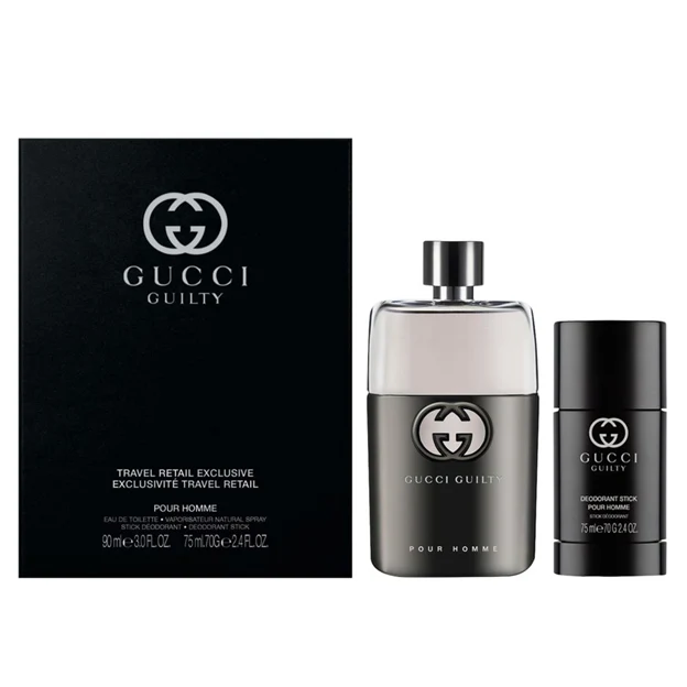 Set Gucci Guilty Pour Homme 2pc. Edt 3.0oz Spray