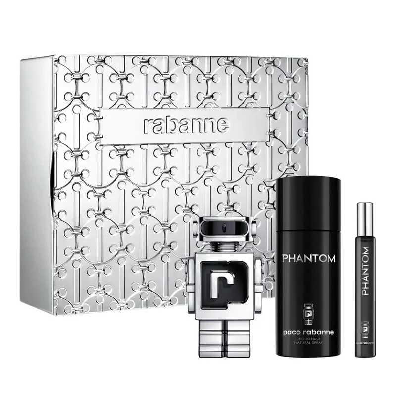 Set Phantom For Men 3pc.Edt 1.7oz Spray