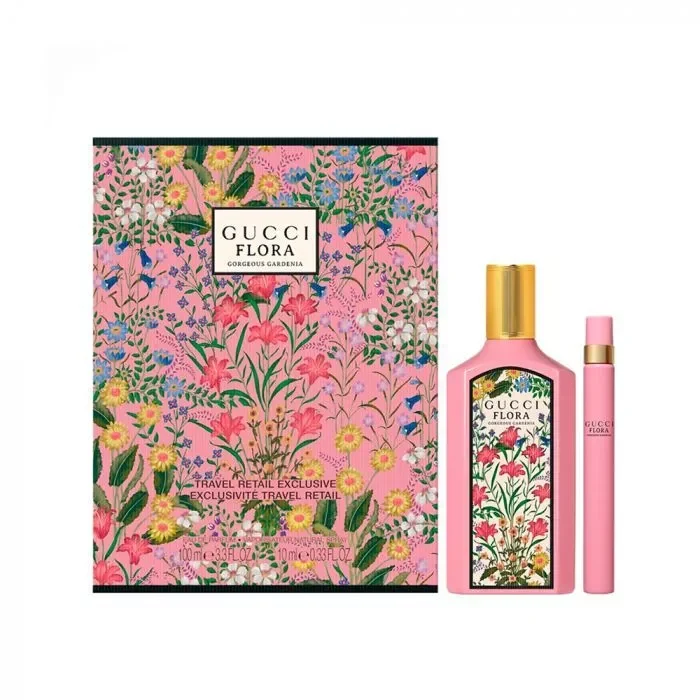 Set Gorgeous Gardenia 2pc.Edp 3.3oz Spray