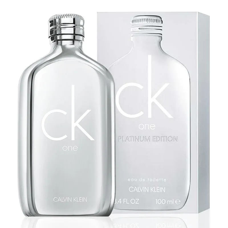 CK One Platinum Edition Edt 3.4oz Spray Unisex