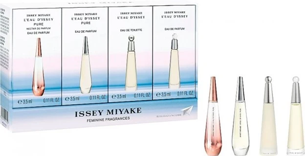 Mini Set Issey Miyake For Women 4 x 0.11oz