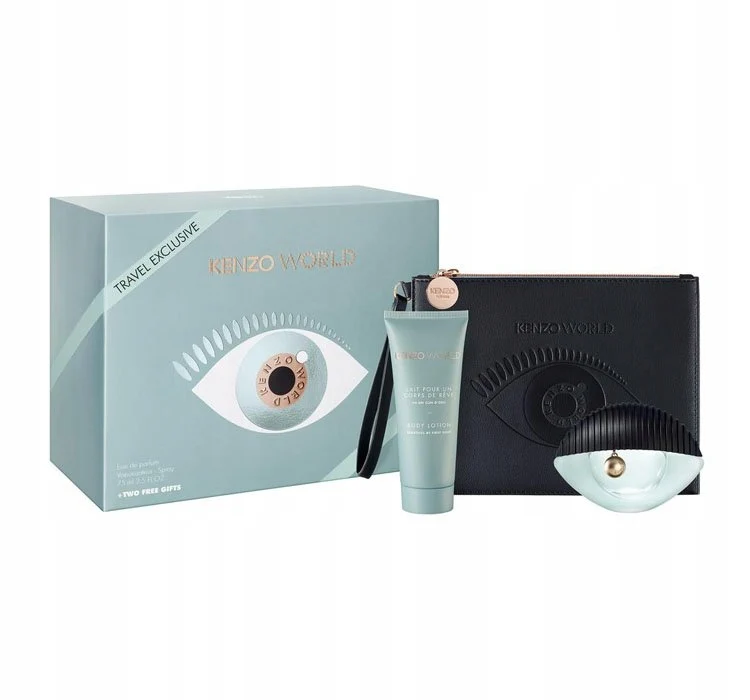 Set Kenzo World 3pc. Edp 2.5oz Spray