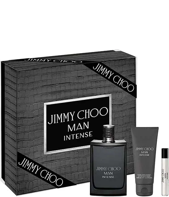 Set Jimmy Choo Man Intense 3pc. Edt 3.3oz Spray