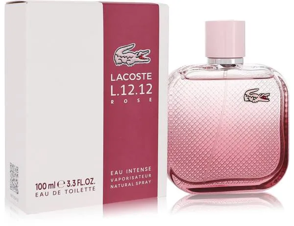 Lacoste Rose Eau Intense Edt 3.3oz Spray