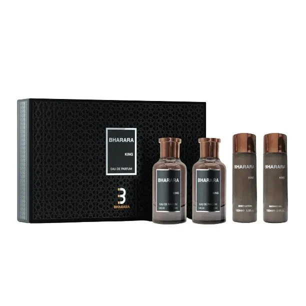 Set Bharara King 4pc. Edp 3.4oz Spray