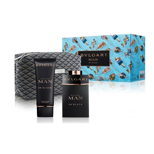 Set Bvlgari Man In Black 3pc. Edp 3.4oz Spray