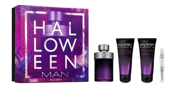 Set Halloween Man 4pc. Edt 4.2oz Spray