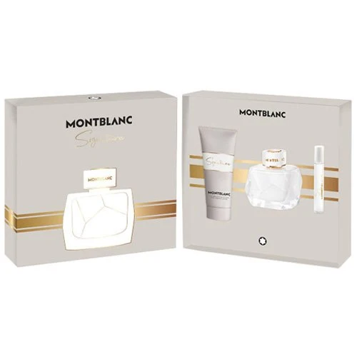 Set Mont Blanc Signature 3pc. Edp 3.0oz Spray