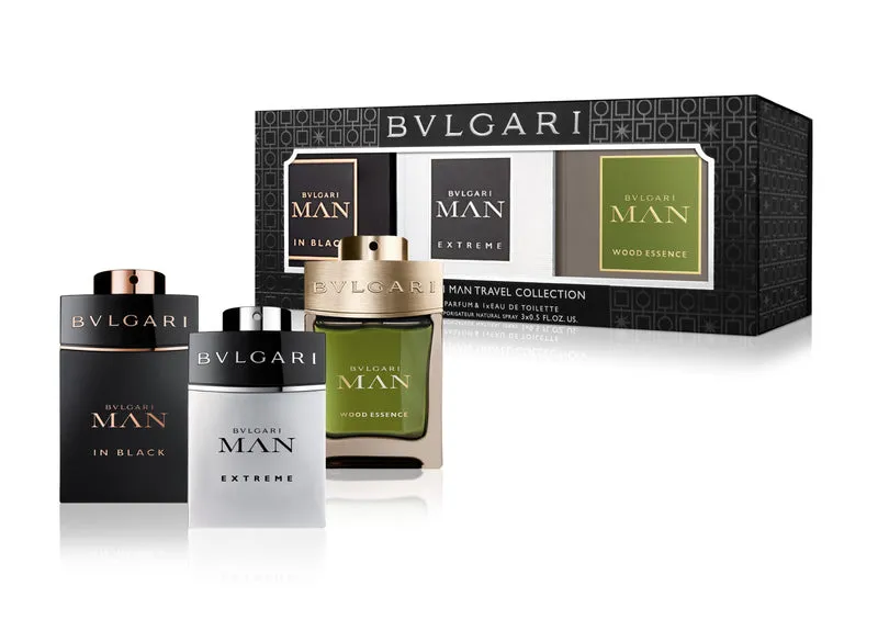 Mini Set Bvlgari Man 3 x 0.5oz Spray