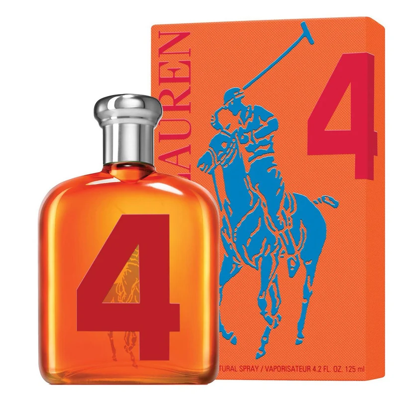Big Pony # 4 Orange Men Edt 4.2oz Spray