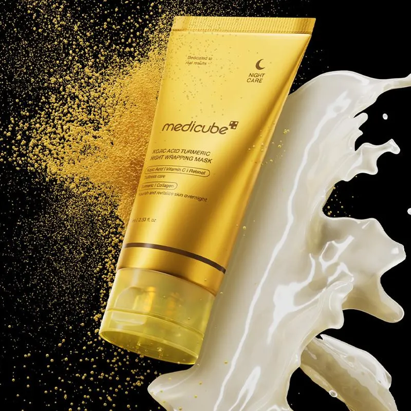Medicube Kojic Acid Turmeric Night Wrapping Mask