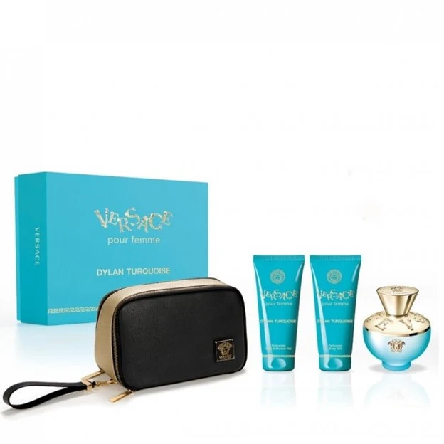 Set Dylan Turquoise 4pc. Edt 3.4oz Spray
