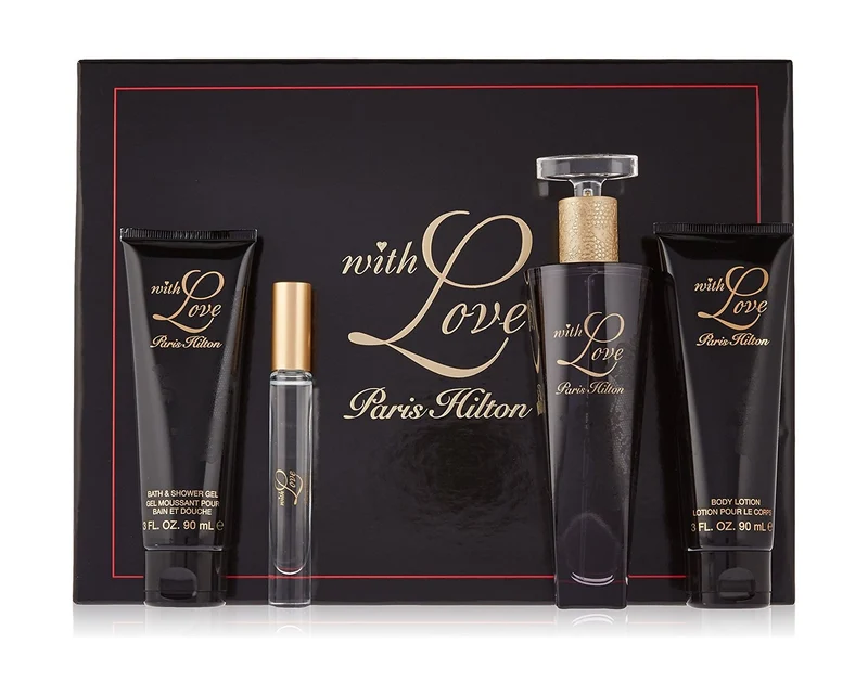 Set With Love 4pc. Edp 3.4oz Spray