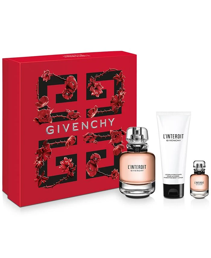 Set Givenchy L'interdit 3pc. Edp 2.6oz Spray