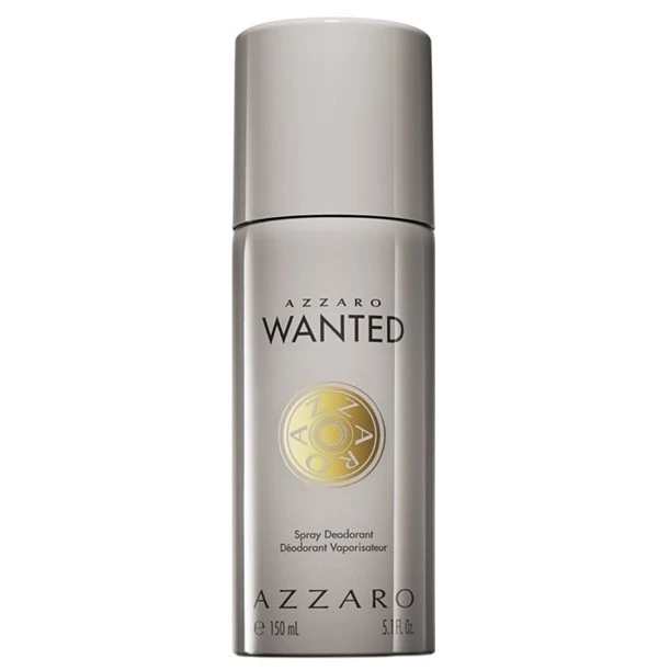 Azzaro Wanted For Men Deodorant Spray 5.1oz