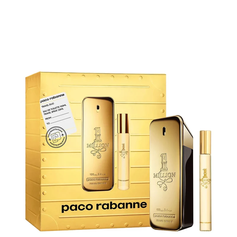 Set 1 Million For Men 2pc. Edt 3.4oz Spray