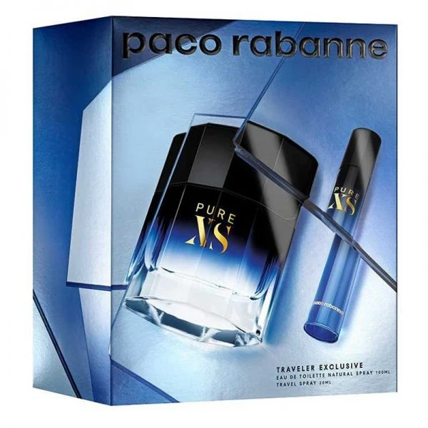 Set Pure XS For Him 2pc. Edt 3.4oz Spray