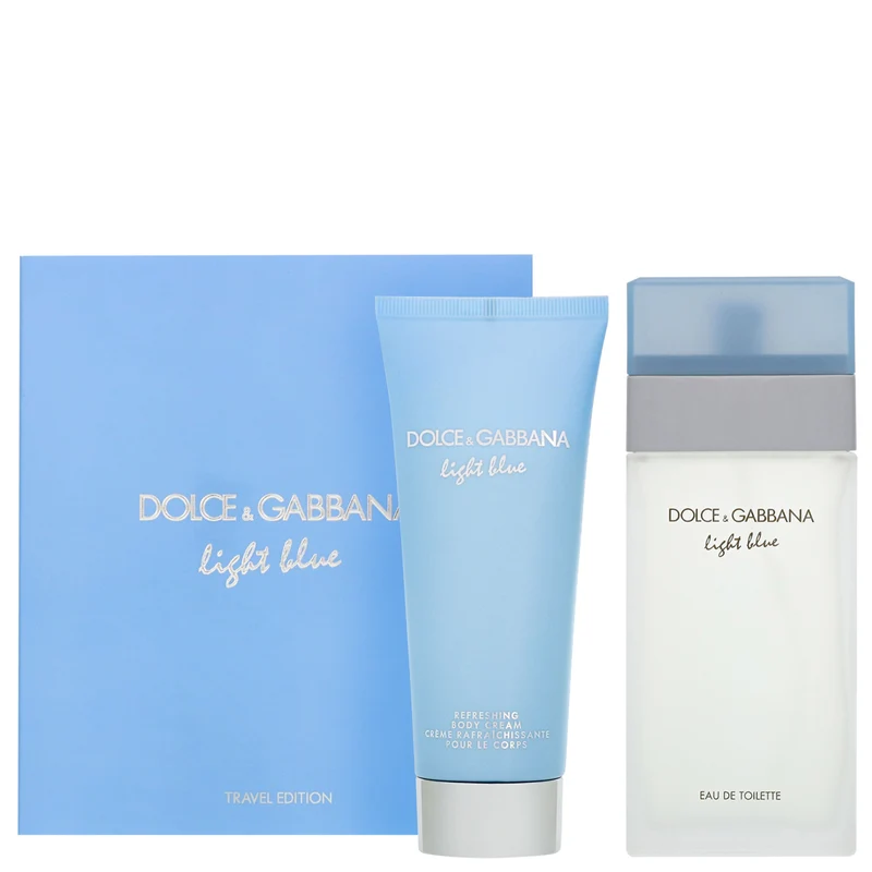 Set D&G Light Blue 2pc. Edt 3.3oz Spray
