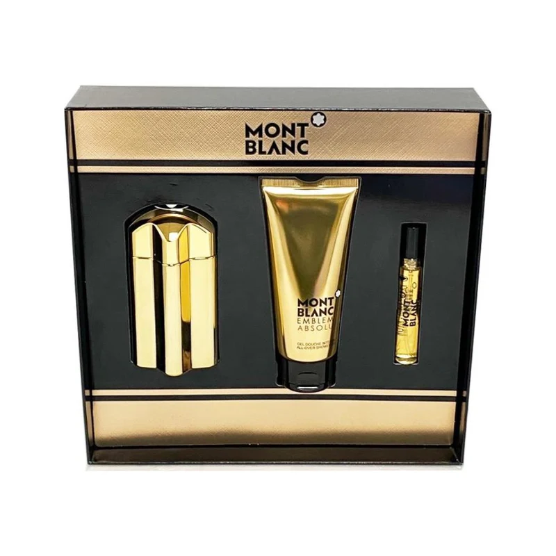 Set Emblem Absolu For Men 3pc. Edt 3.3oz Spray