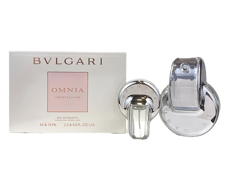 Set Omnia Crystalline 2pc. Edt 2.2oz Spray