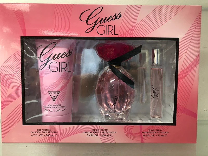 Set Guess Girl 3pc. Edt 3.4oz Spray