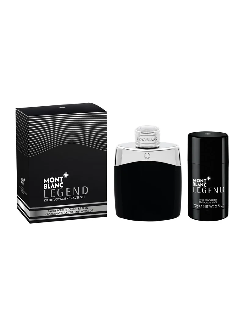 Set Mont Blanc Legend For Men 2pc. Edt 3.3oz Spray