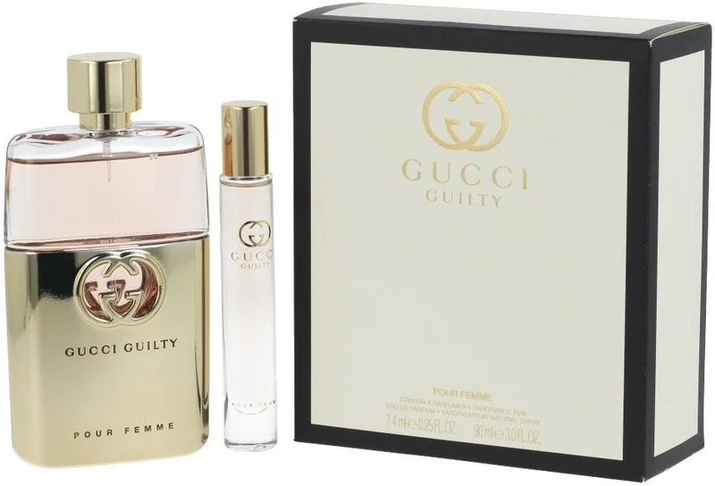 Set Gucci Guilty Pour Femme 2pc. Edp 3.0oz Spray