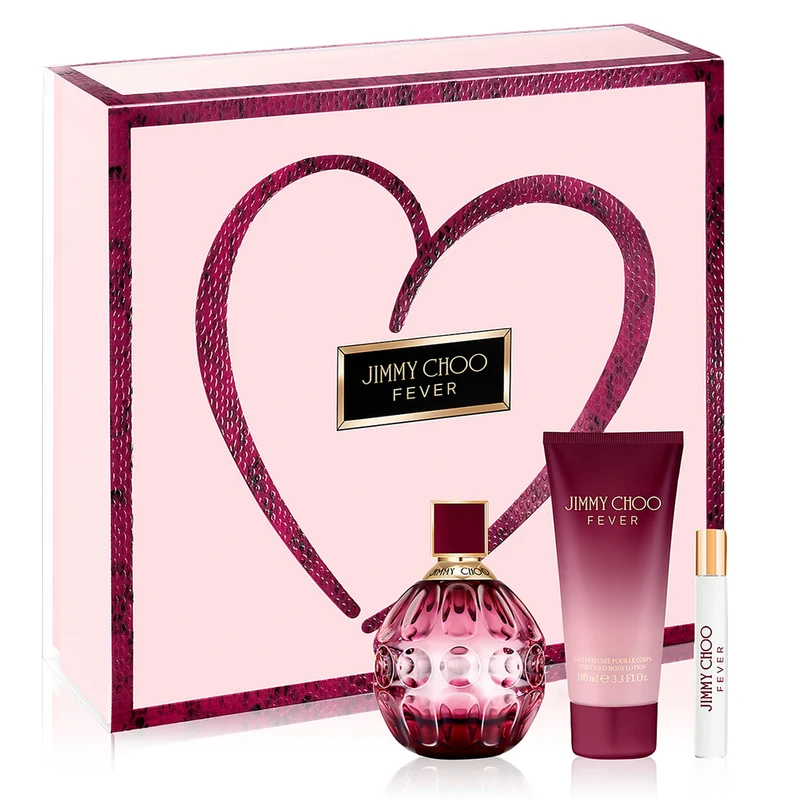 Set Jimmy Choo Fever 3pc. Edp 3.3oz Spray