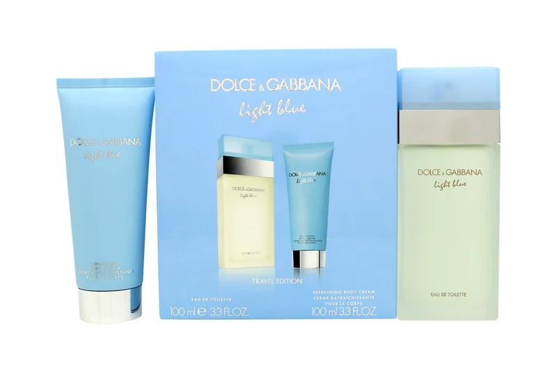 Set D&G Light Blue 2pc. Edt 3.3oz Spray