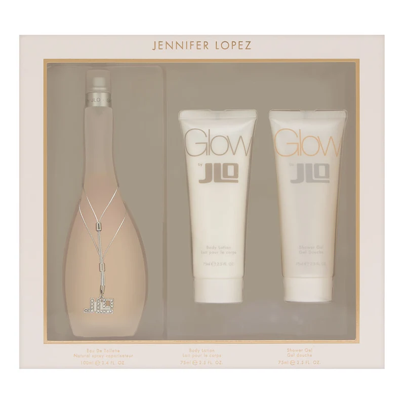 Set Glow By JLO 3pc. Edt 3.4oz Spray