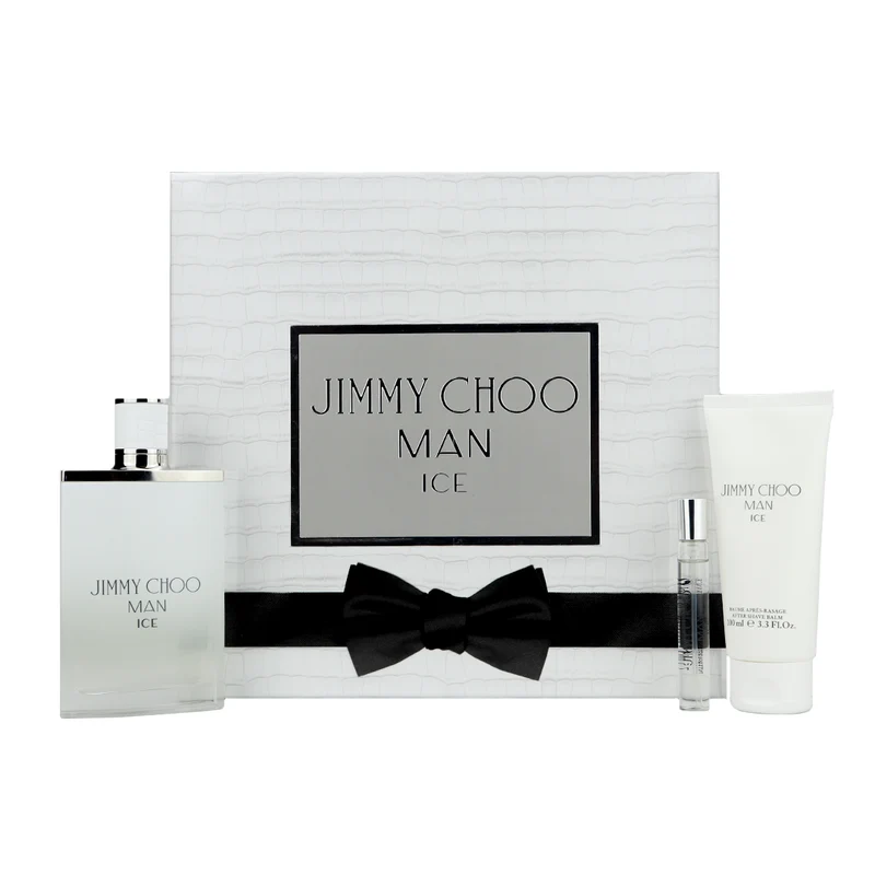 Set Jimmy Choo Man Ice 3pc. Edt 3.3oz Spray