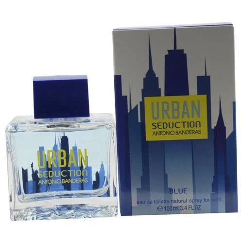 Urban Seduction Blue By Antonio Banderas Edt Spray 3.4 Oz