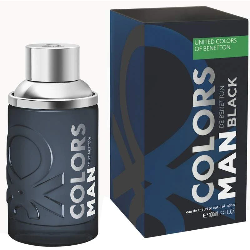 Colors Man Black Edt 3.4oz Spray