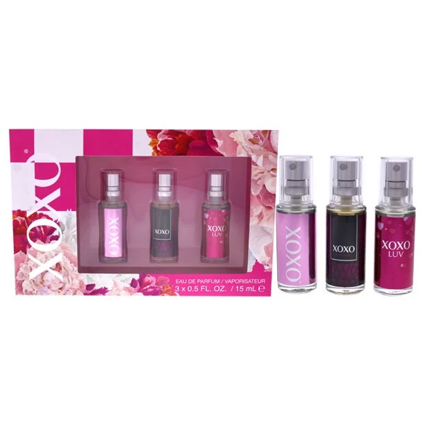 Mini Set XOXO For Women 3 x 0.5oz Spray
