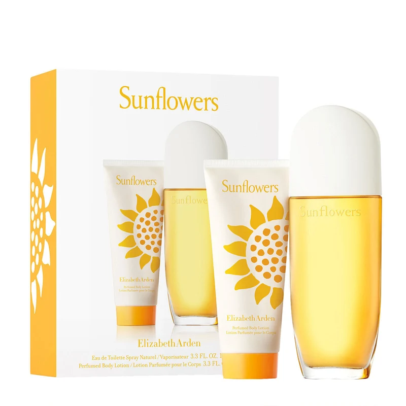 Set Sunflowers 2pc. Edt 3.3oz Spray + 3.3oz Body Lotion