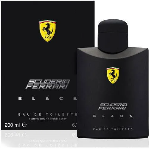 Ferrari Scuderia Black Edt 6.7oz Spray