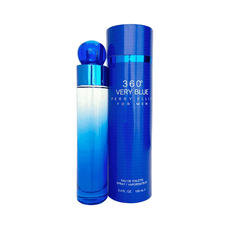 360 Very Blue For Men Edt 3.4oz Spray