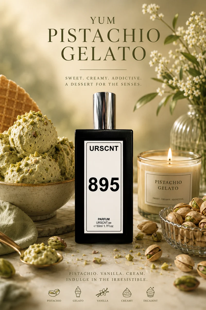 Inspirerad av Yum Pistachio Gelato 33- No 895 Extrait De Parfum URSCNT