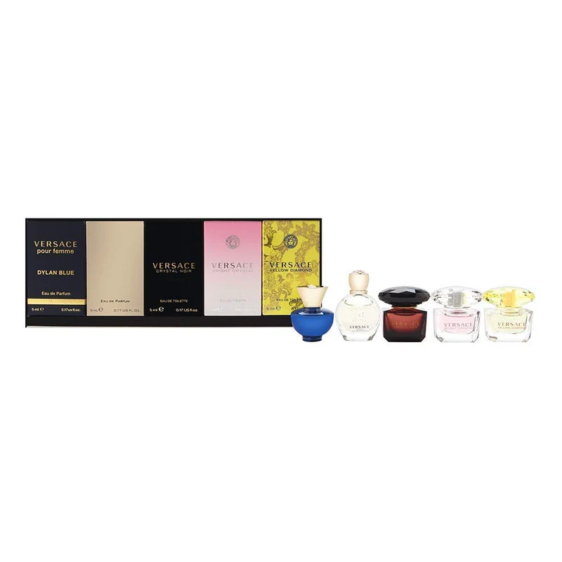 Mini Set Versace 5pc Collection For Women