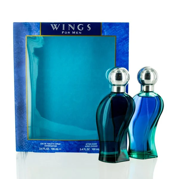 Set Wings For Men 2pc Edt 3.4oz Spray